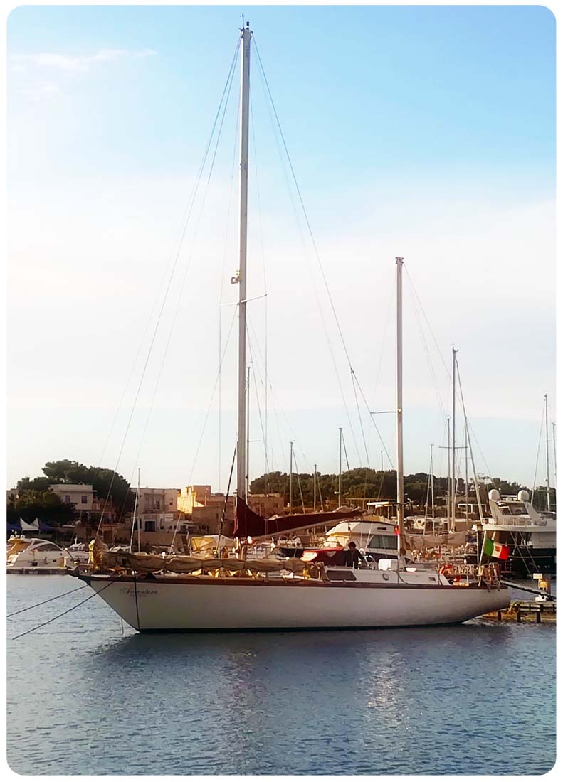 Ormeggio in porto