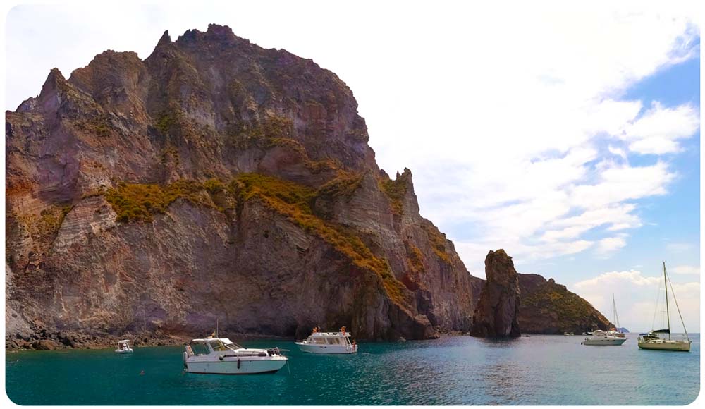 Ancoraggio delle Formiche di Lipari