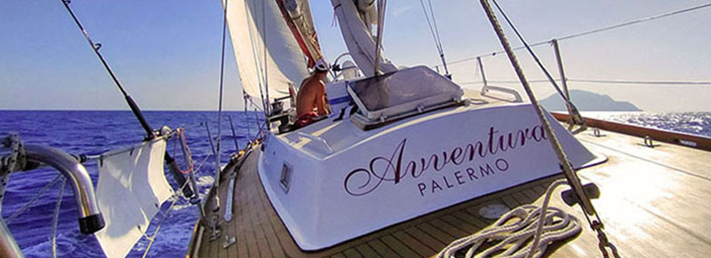 A beautiful summer sailing