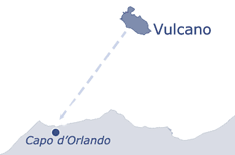 Verso il ritorno, il versante occidentale di Vulcano